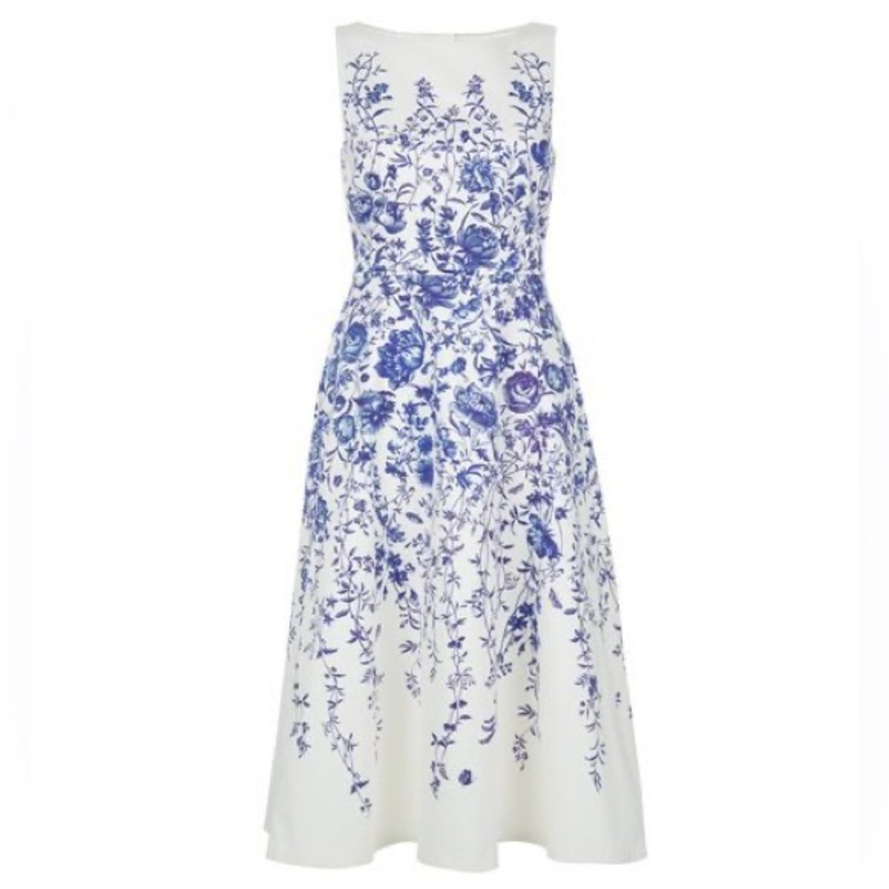 Hobbs London Sissinghurst Dress Size 10